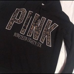 Rare vs pink cheetah hoodie